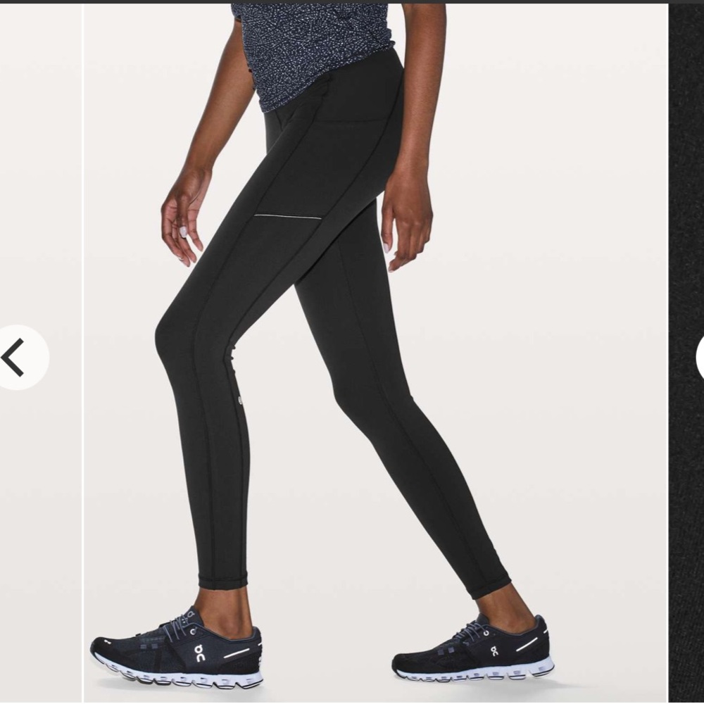 Lululemon Speed Up Tight 28" Full-On Luxtreme Black size 2